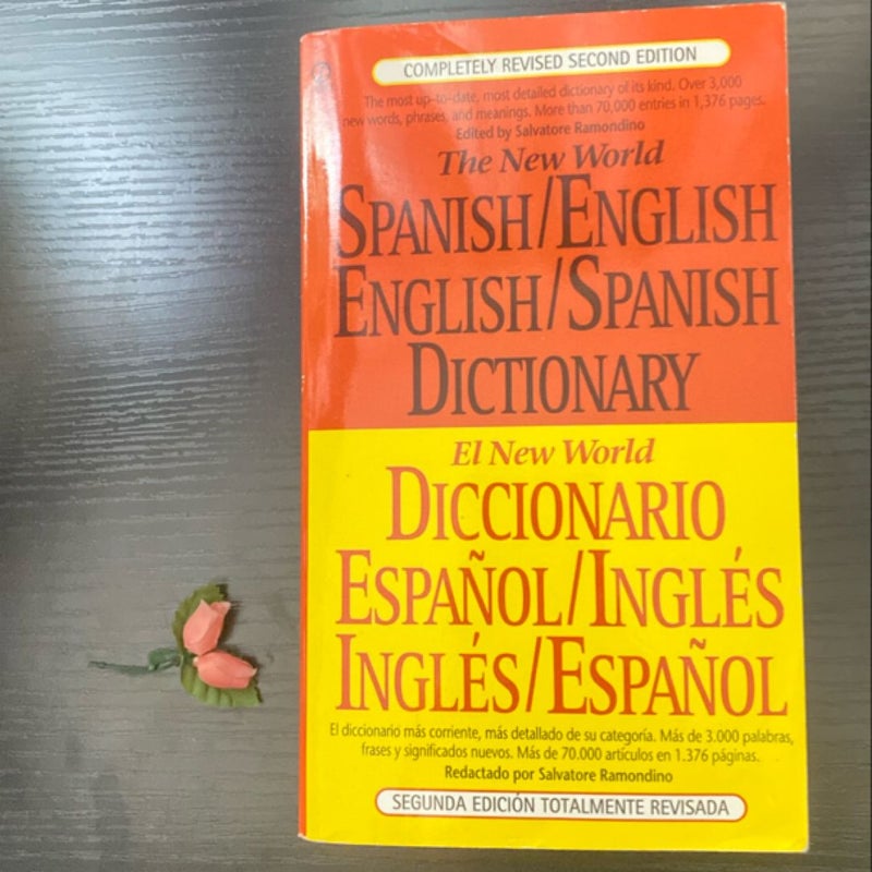 Spanish/English Inglés/Español Dictionary