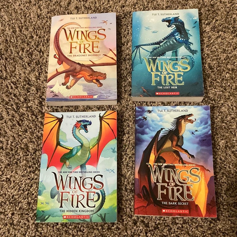 Wings of Fire book 1-4