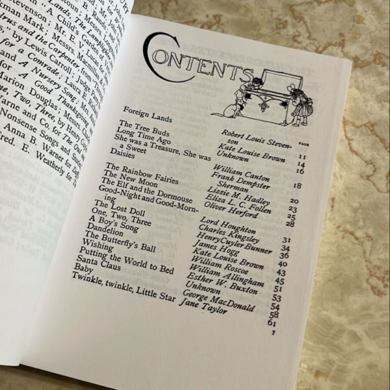 A Treasury of Poems for Children