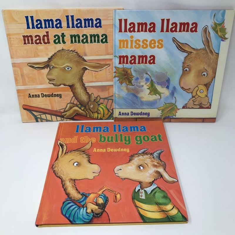 Llama Llama Book Bundle of 3 Hardcovers
