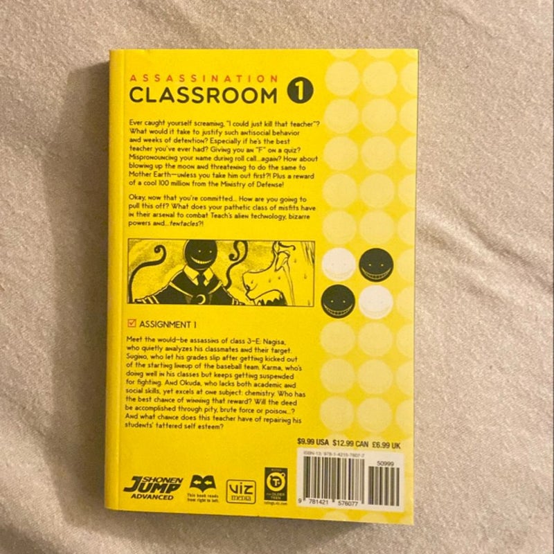 Assassination Classroom, Vol. 1