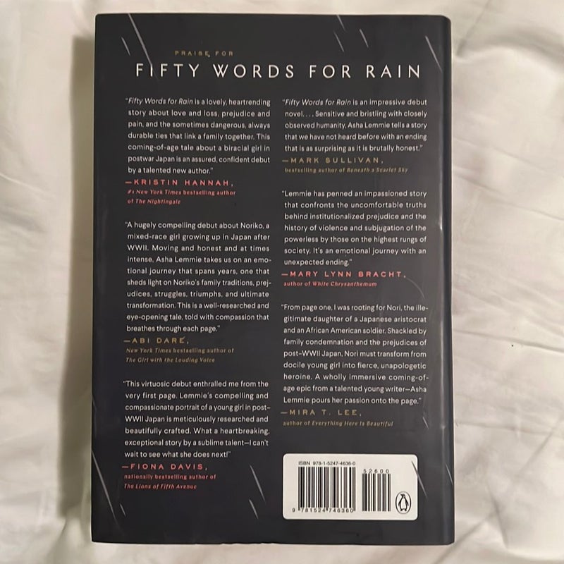 Fifty Words for Rain