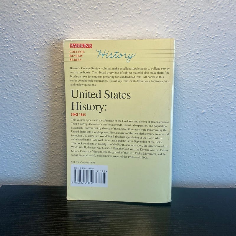 United States History since 1865