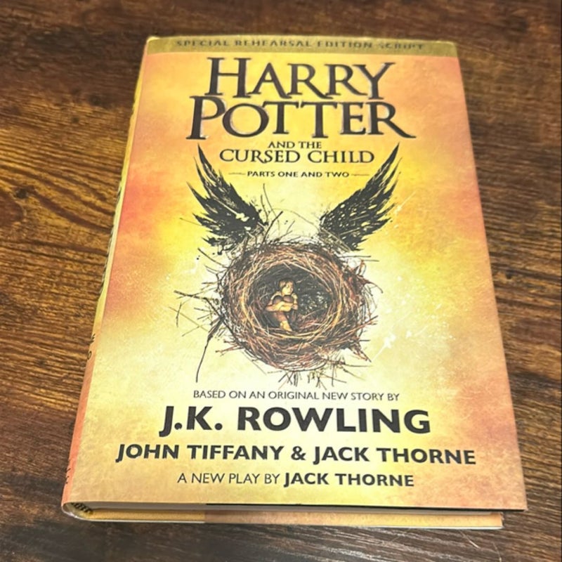 Harry Potter and the Cursed Child Parts One and Two (Special Rehearsal Edition Script)