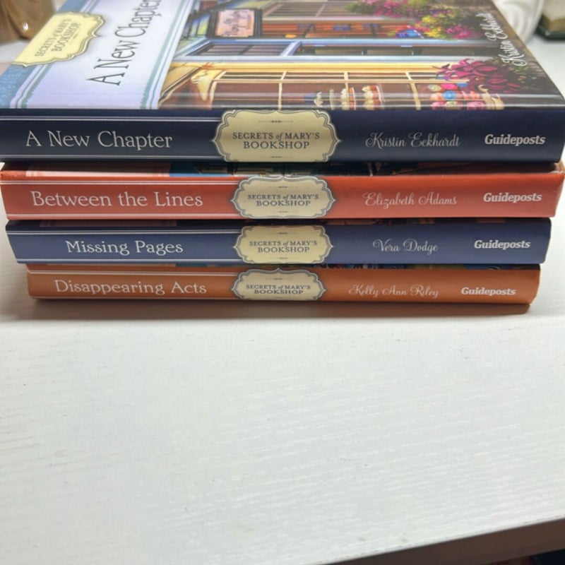 Lot of 4: Secrets of Mary’s Bookshop