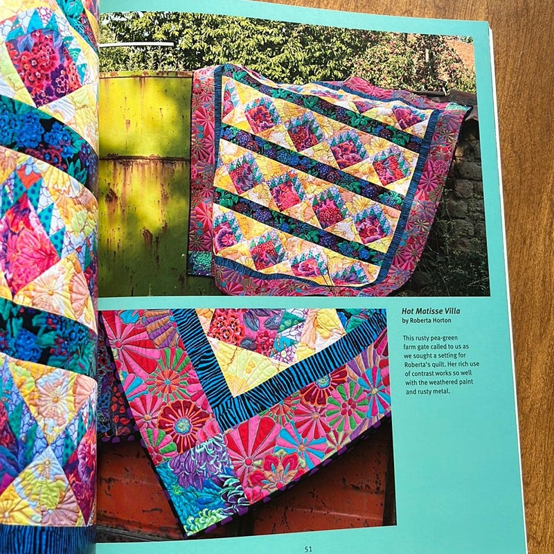 Lot of 4 ~ KAFFE FASSETT Quilts Sun Provence Romance Country