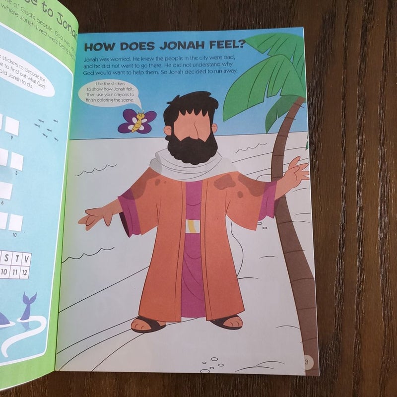 Bible Sticker Book - JONAH