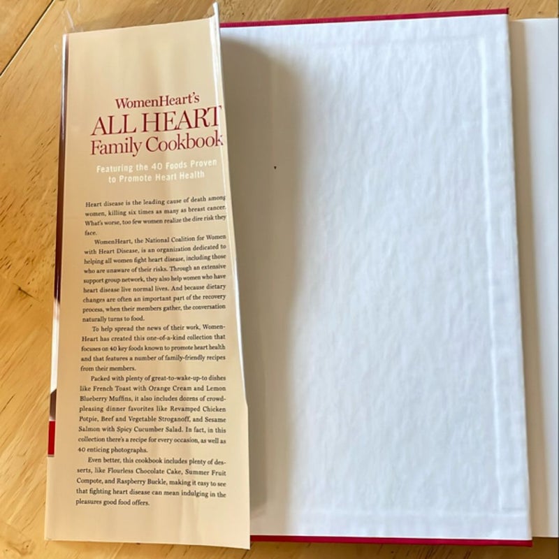 WomenHeart's All Heart Family Cookbook