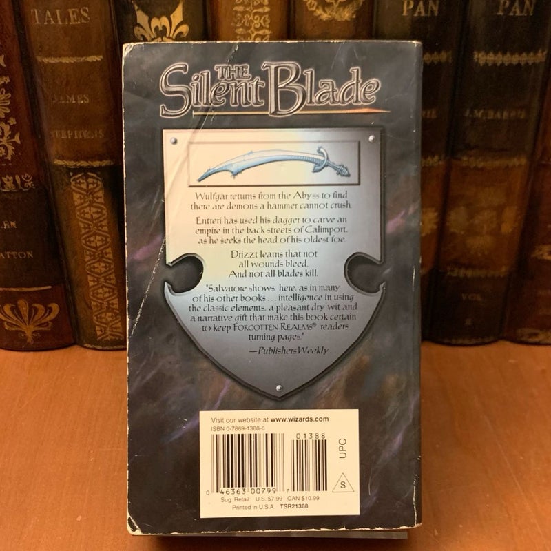 The Silent Blade, Legend of Drizzt, Paths of Darkness 1