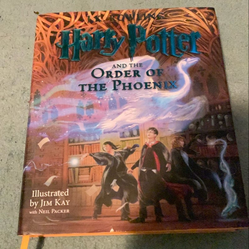 Harry Potter and the Order of the Phoenix: the Illustrated Edition (Harry Potter, Book 5) (Illustrated Edition)