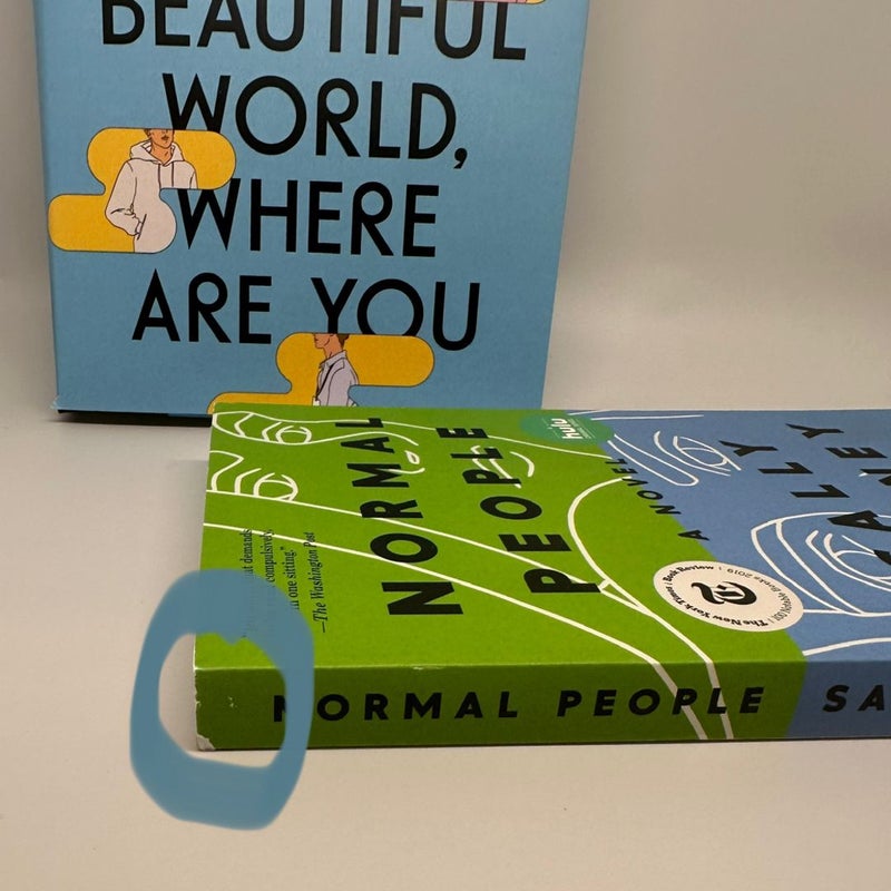 Normal People & Beautiful World, Where Are You by Sally Rooney