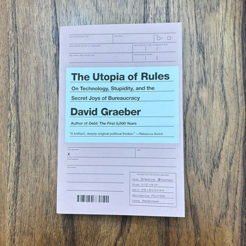 The Utopia of Rules