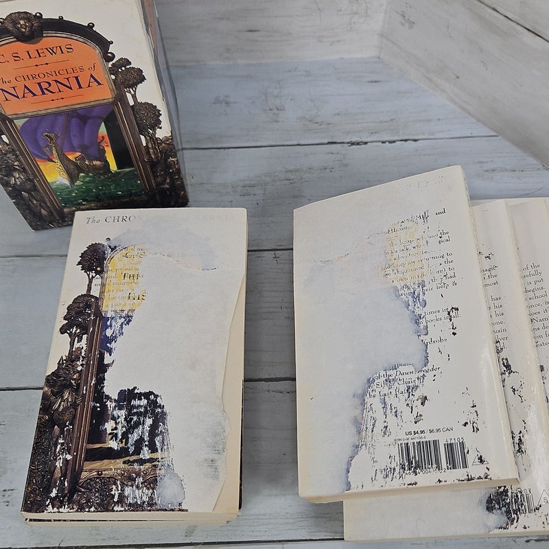 The Chronicles of Narnia Rack Paperback 7-Book Box Set