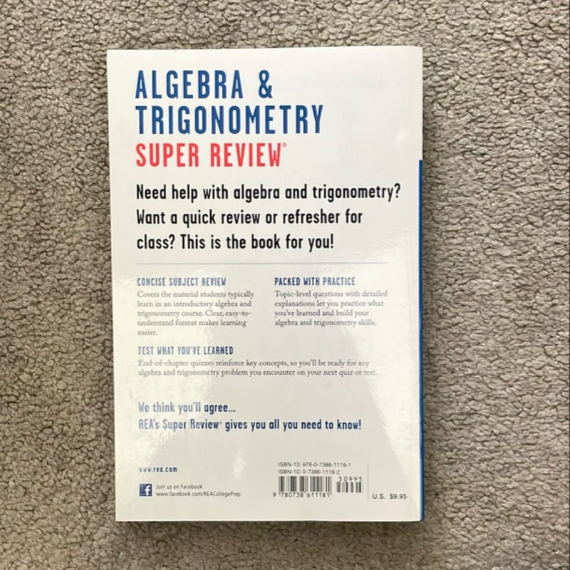 Algebra and Trigonometry