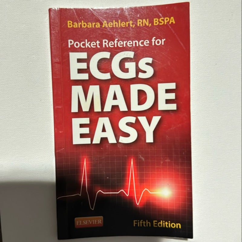 Pocket Reference for ECGs Made Easy