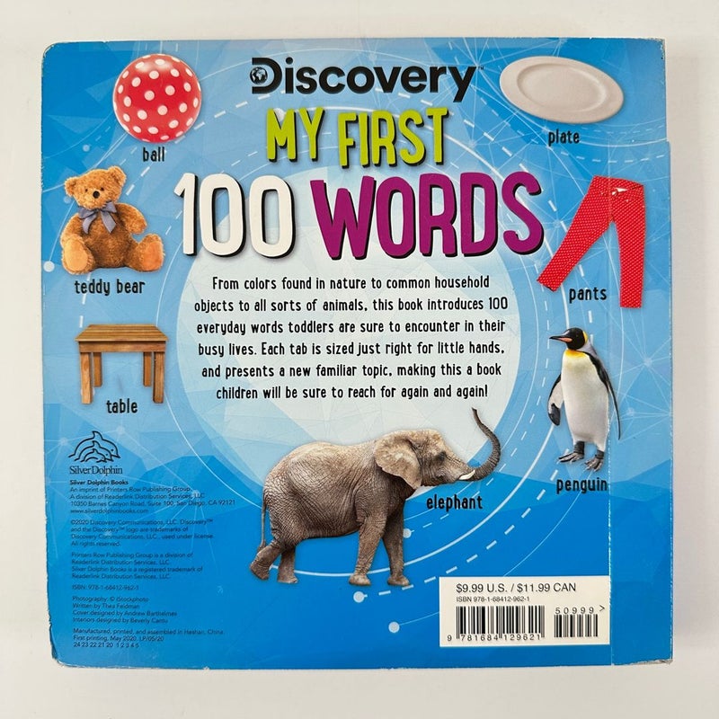 Discovery My First 100 Words with tabs