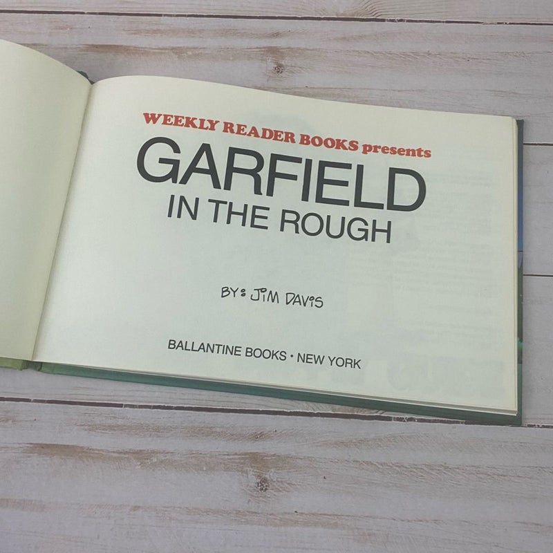 Garfield In The Rough Comic Book By Jim Davis 1984 1st Ed 1st Printing Hardcover