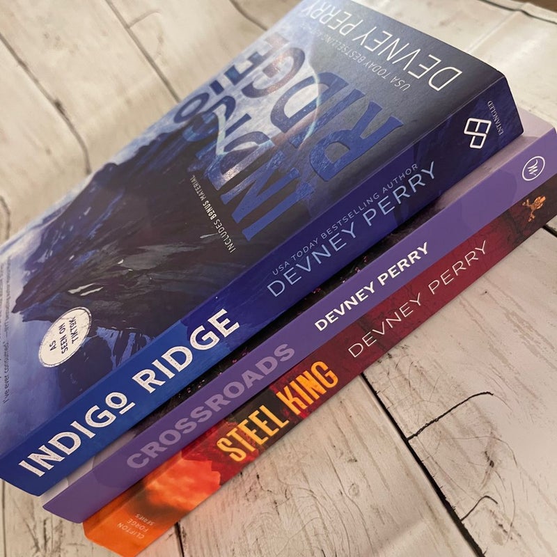 Devney Perry Book Bundle (Crossroads, Indigo Ridge & Steel King) PAPERBACK