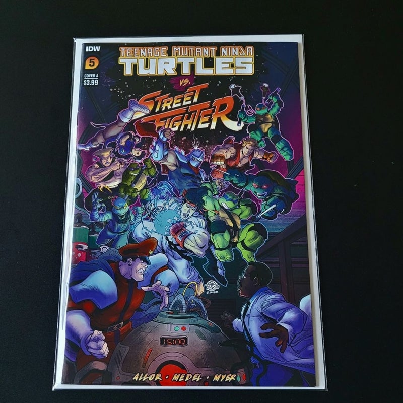 Teenage Mutant Ninja Turtles Vs. Street Fighter' Comic