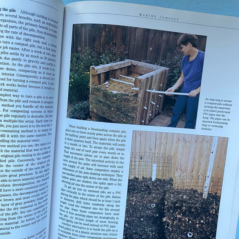 90s Vintage Book: Easy Composting by Ortho Books