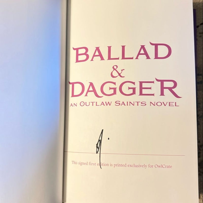 Ballad and Dagger