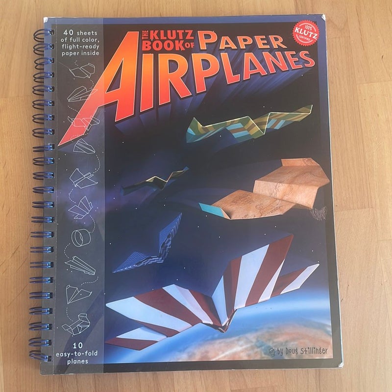 The Klutz Book of Paper Airplanes