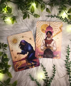 FairyLoot Tarot Cards The Star and Tower (Loulie and Mazen) The Stardust Thief
