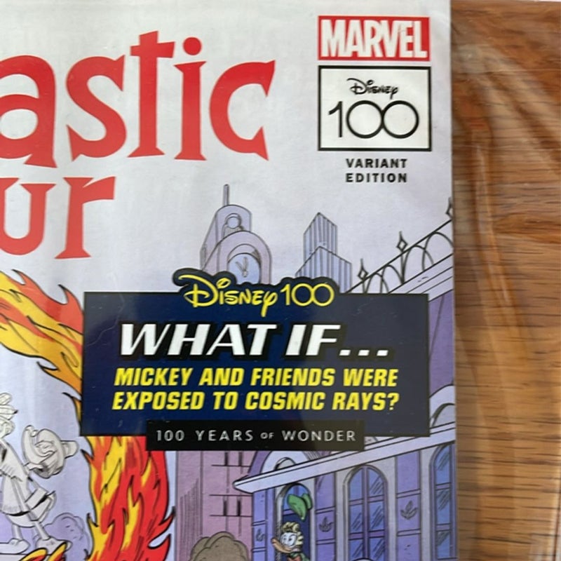 The Fantastic Four Marvel Disney 100 Variant Edition 