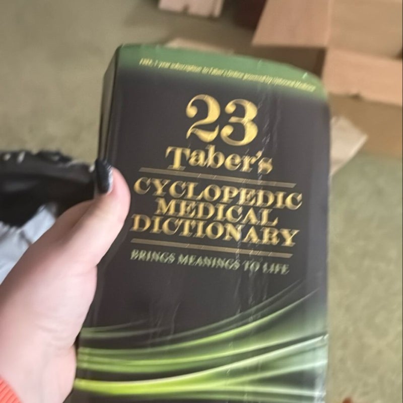 Taber's Cyclopedic Medical Dictionary