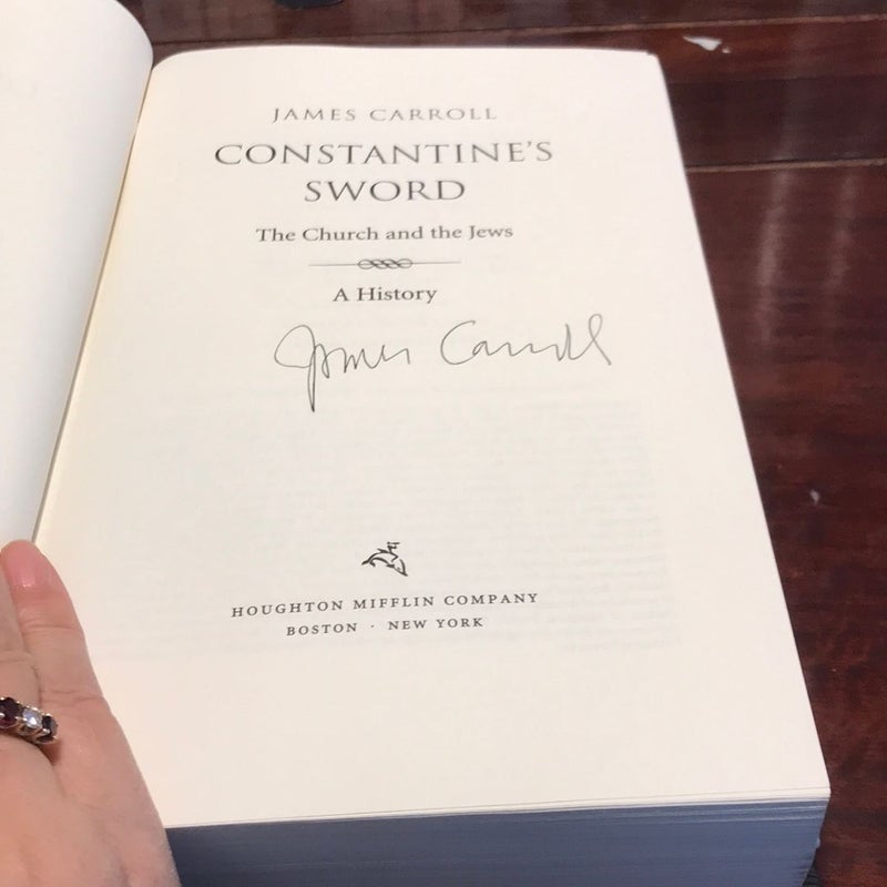 Signed 1st ed./3rd * Constantine's Sword