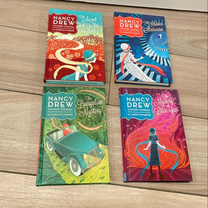 Nancy Drew Mystery Stories Books 1-4