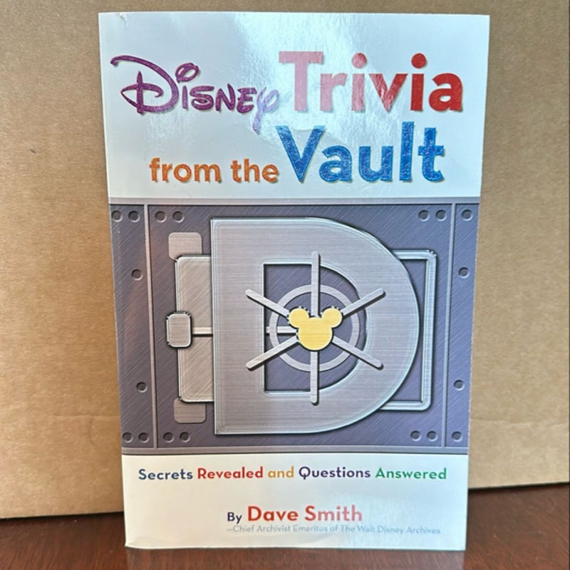 Disney Trivia from the Vault