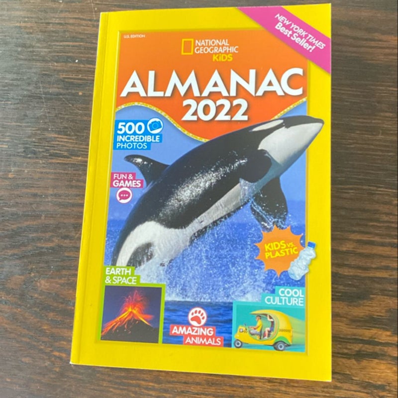 National Geographic Kids Almanac 2022, U. S. Edition