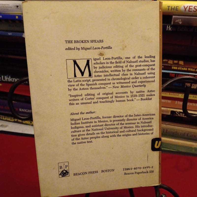 The Broken Spear:The Aztec Account of the Conquest of Mexico