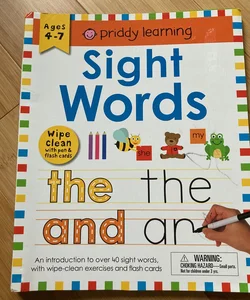 Wipe Clean Workbook: Sight Words (enclosed Spiral Binding)