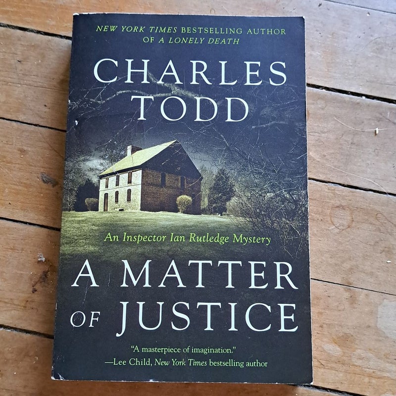 A Matter of Justice