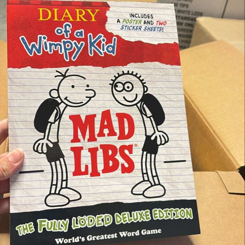 Diary of a Wimpy Kid Mad Libs