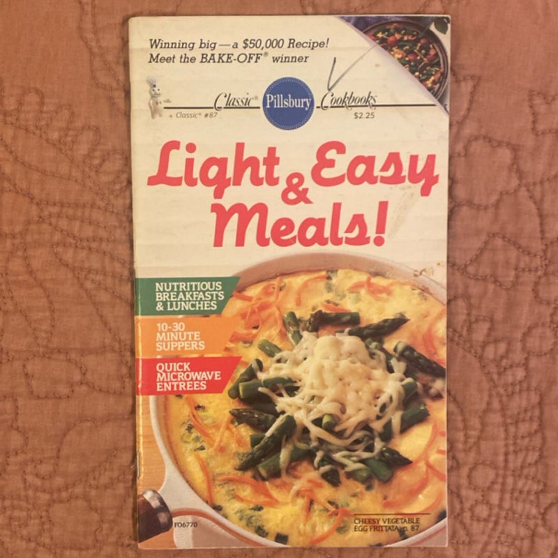 Pillsbury Light & Easy Meals