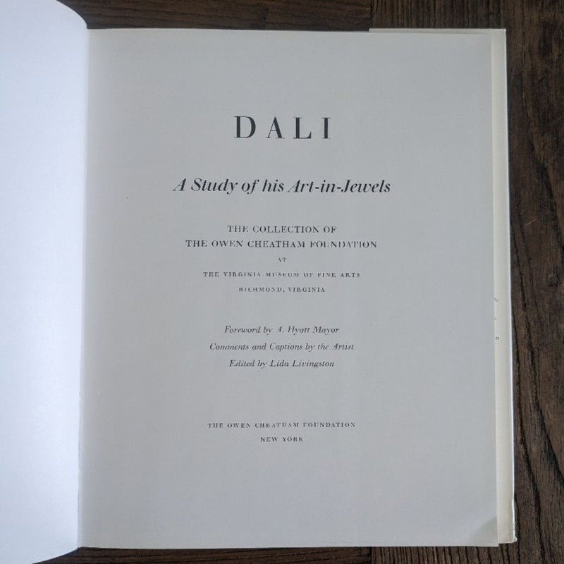 Dali: A Study Of His Art-In-Jewels


