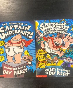 The Adventures of Captain Underpants Lot 