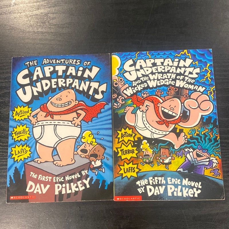 The Adventures of Captain Underpants Lot 