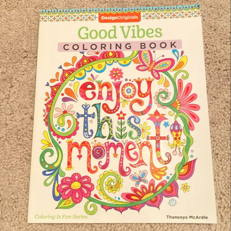 Good Vibes Coloring Book