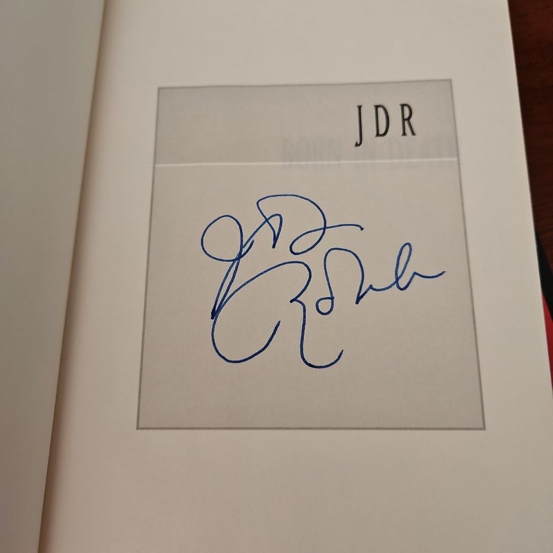 *Signed Copy* Born in Death