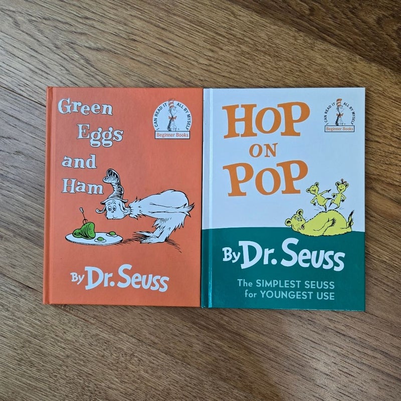 Dr Seuss Hop on Pop & Green Eggs and Ham