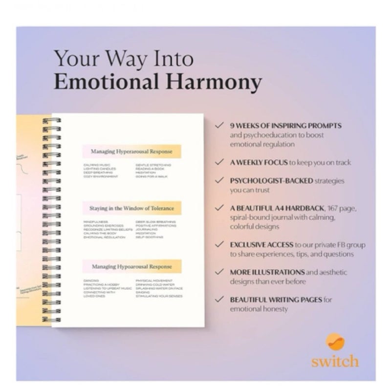 Emotions self-care journal