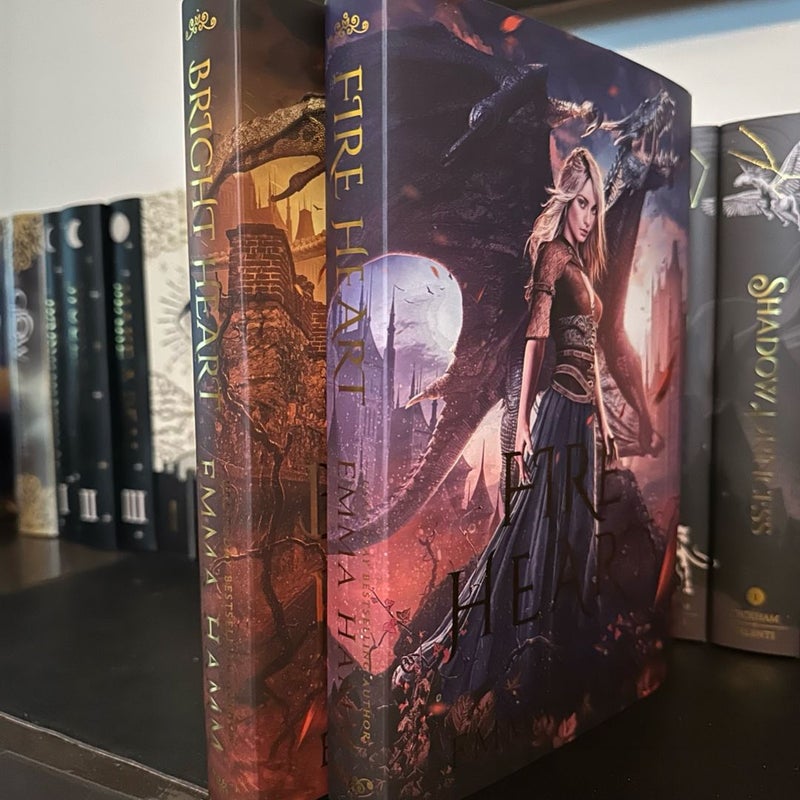 Bookish Box Fire Heart + Bright Heart