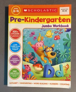 Pre-Kindergarten Jumbo Workbook