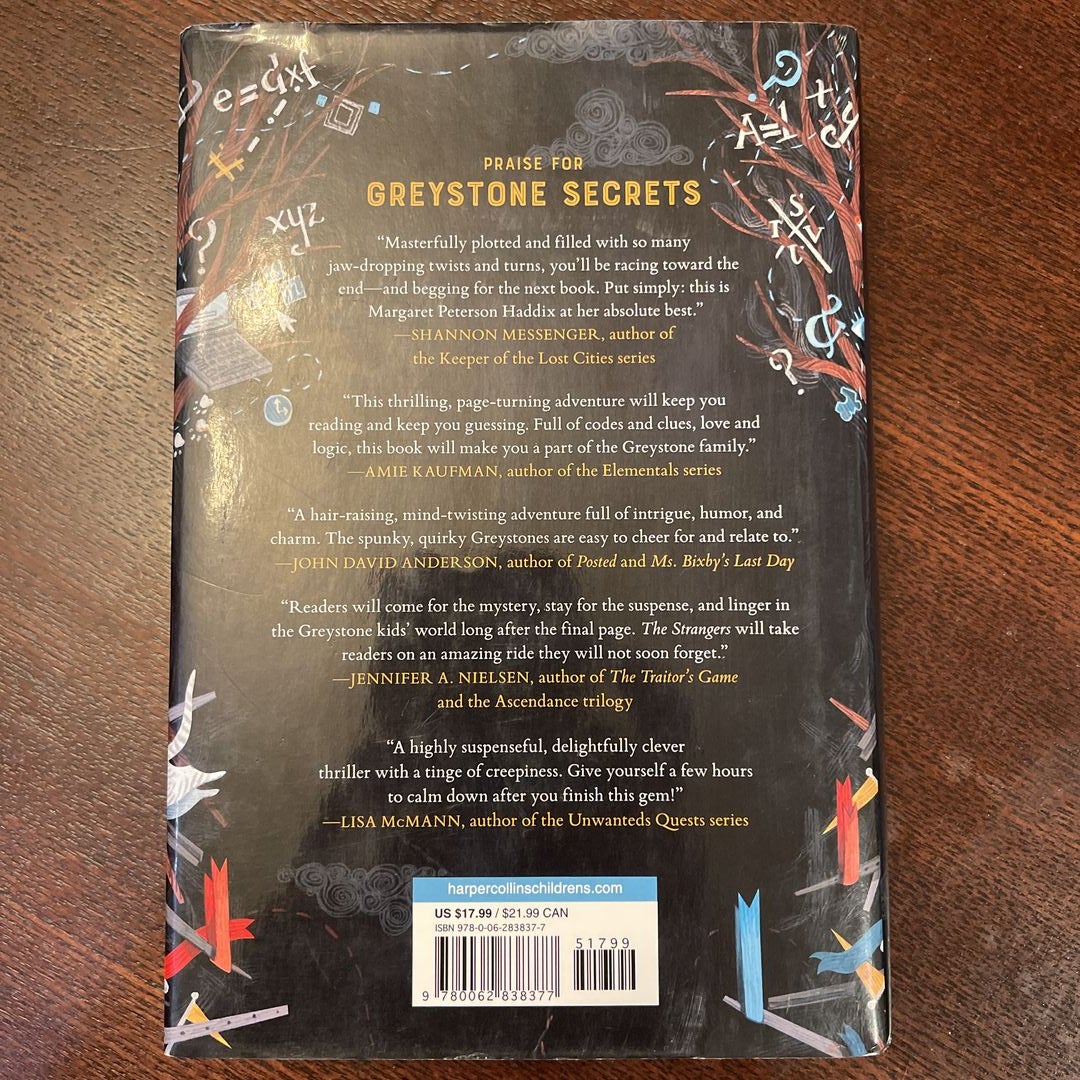 Greystone Secrets #1: The Strangers By Margaret Peterson Haddix ...