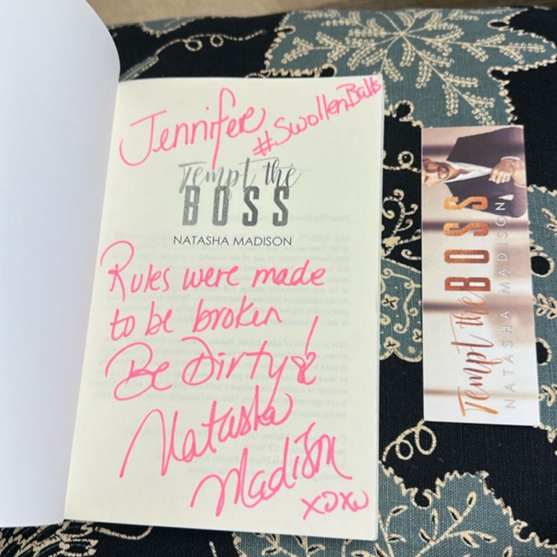 Tempt the Boss (Signed)