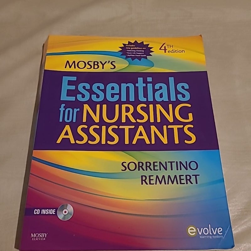 Mosby's Essentials for Nursing Assistants 4th Edition, Workbook And CD-ROM 